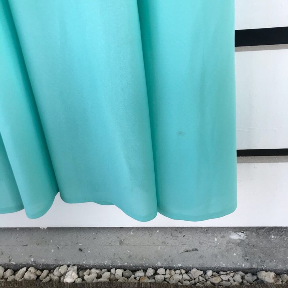 VTG 60s 70s retro handmade one of a kind maxi dress with arm cutouts - Picture 10 of 10